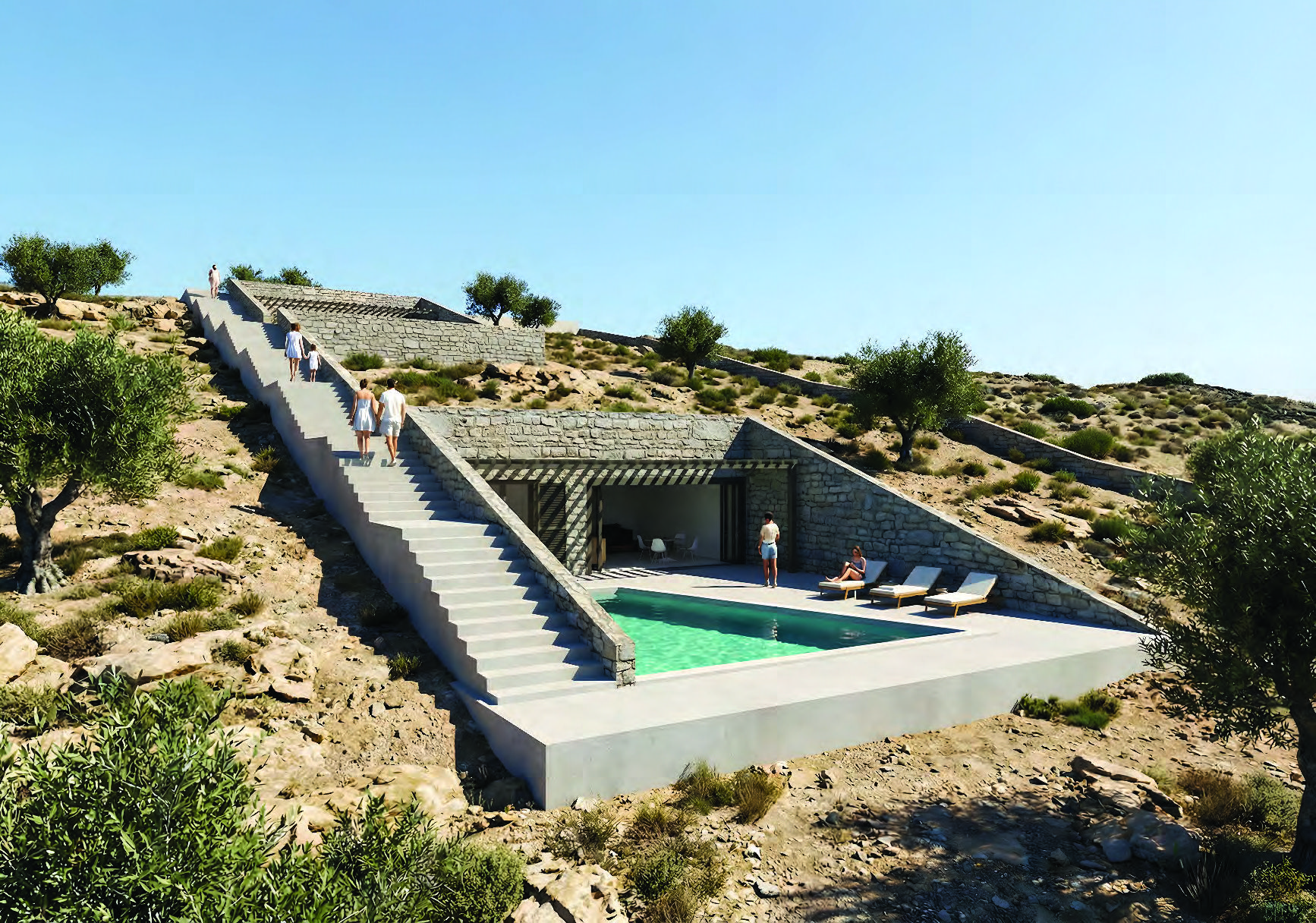 Petrousa Güney Kythnos Golden Visa dairesi – görsel 8